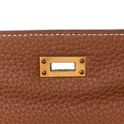 Hermes Togo Kelly Retourne 25 Gold 23 of 37