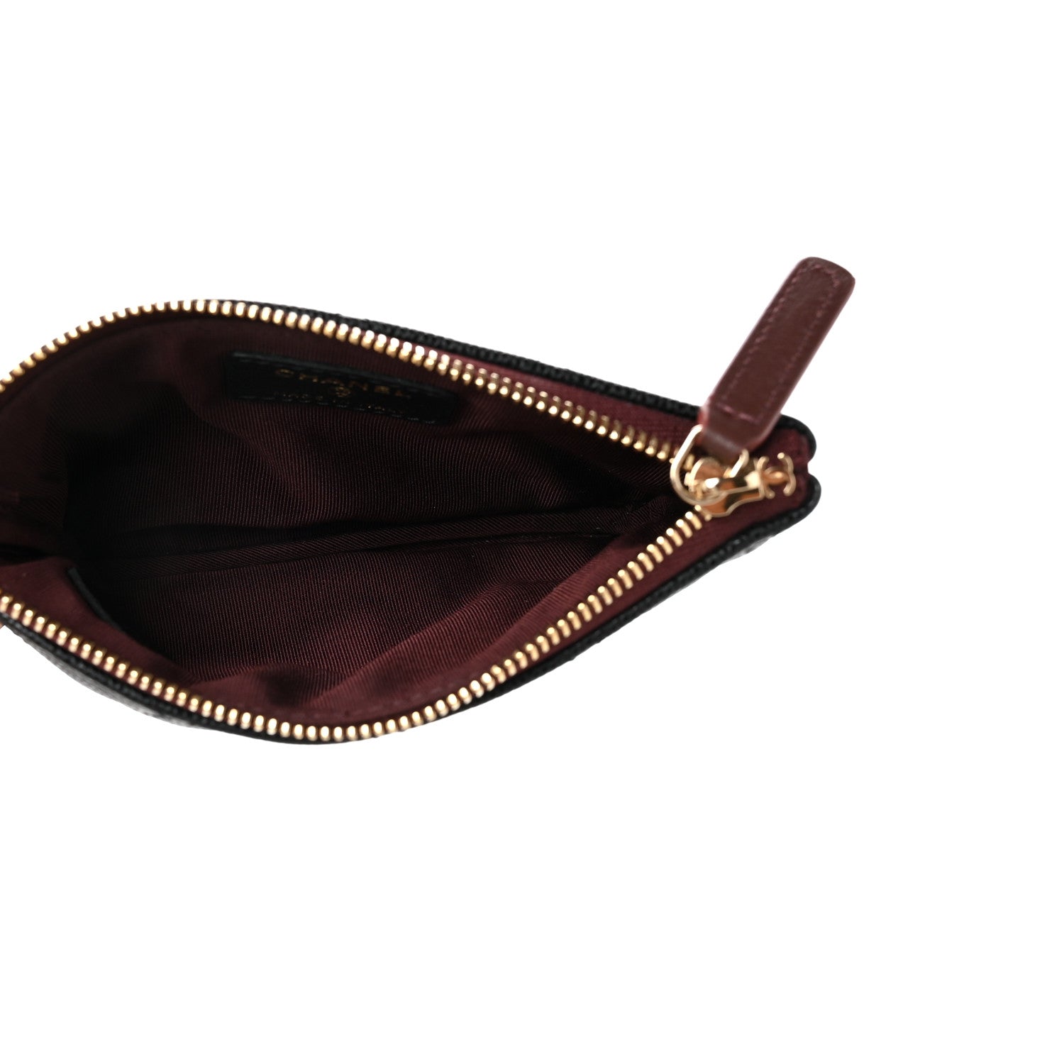 Chanel Caviar Quilted Small Cosmetic Case Black 5 of 10