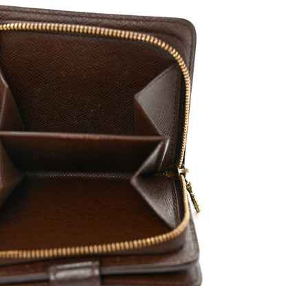 Louis Vuitton Damier Ebene Zippe Zipped Compact Wallet 6 of 9
