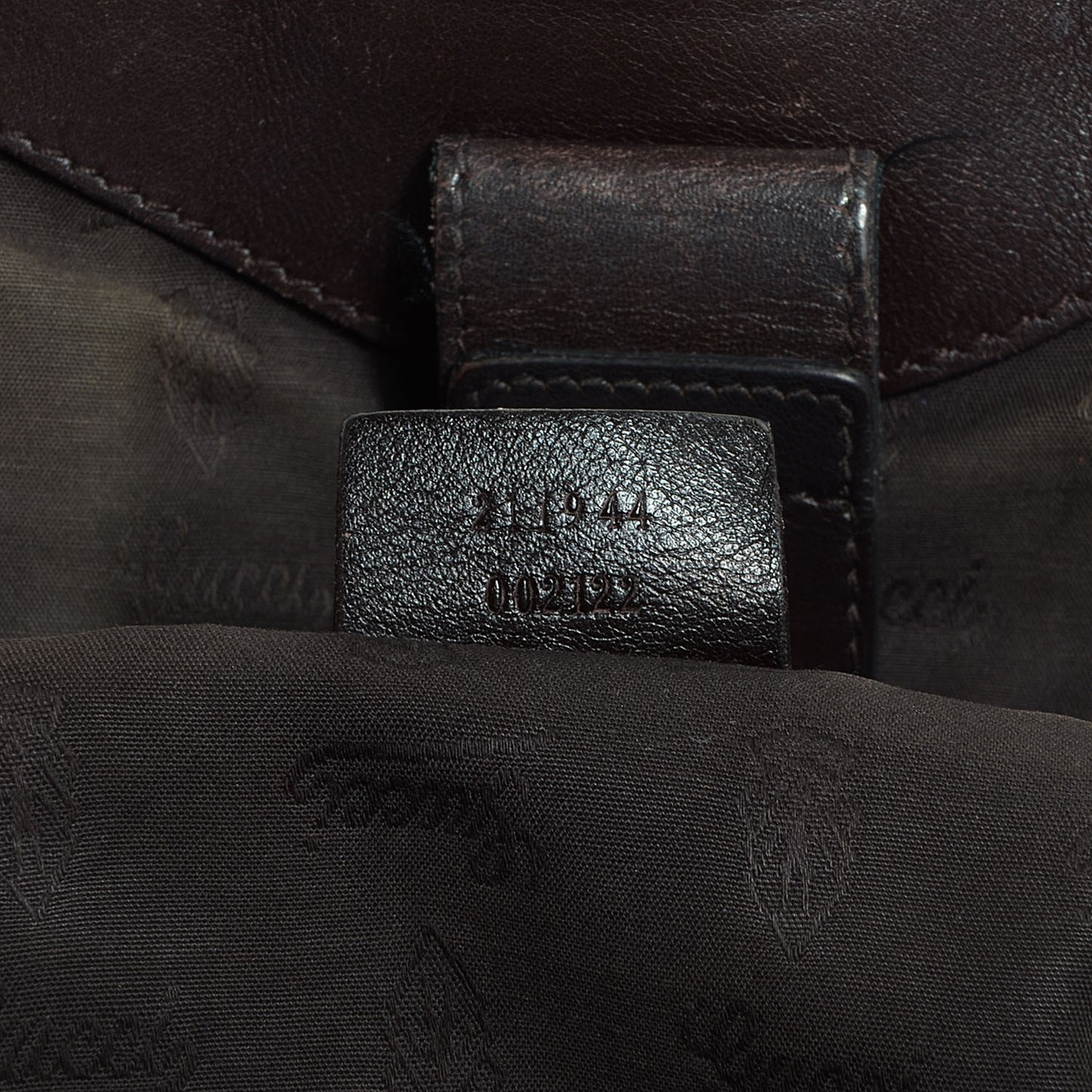 Guccissima Medium Sukey Tote Chocolate