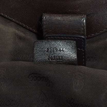 Gucci Guccissima Medium Sukey Tote Chocolate 7 of 7