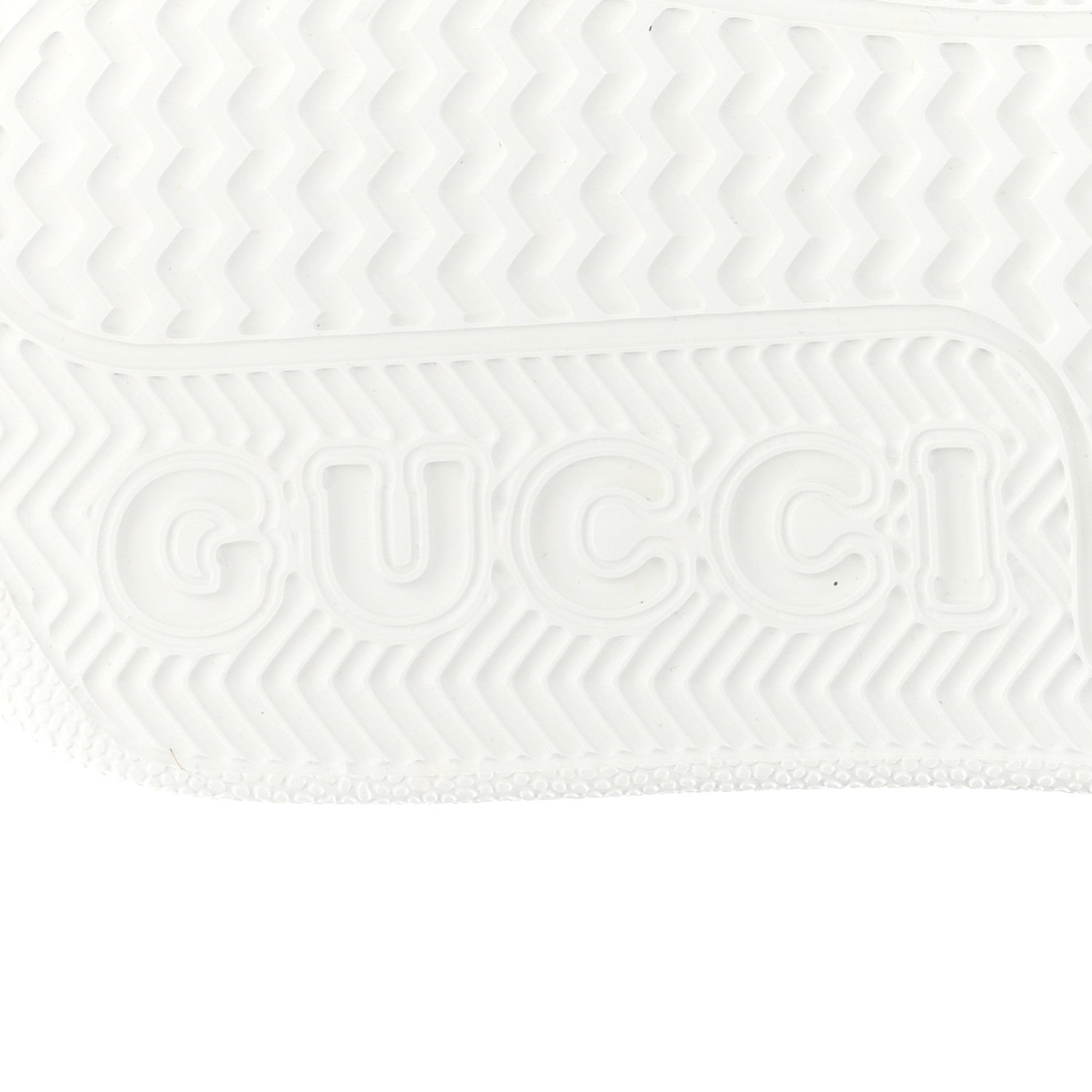 Gucci Calfskin Web Perforated Womens Platform 55mm Sneakers 36 White Bright Splash 7 of 11