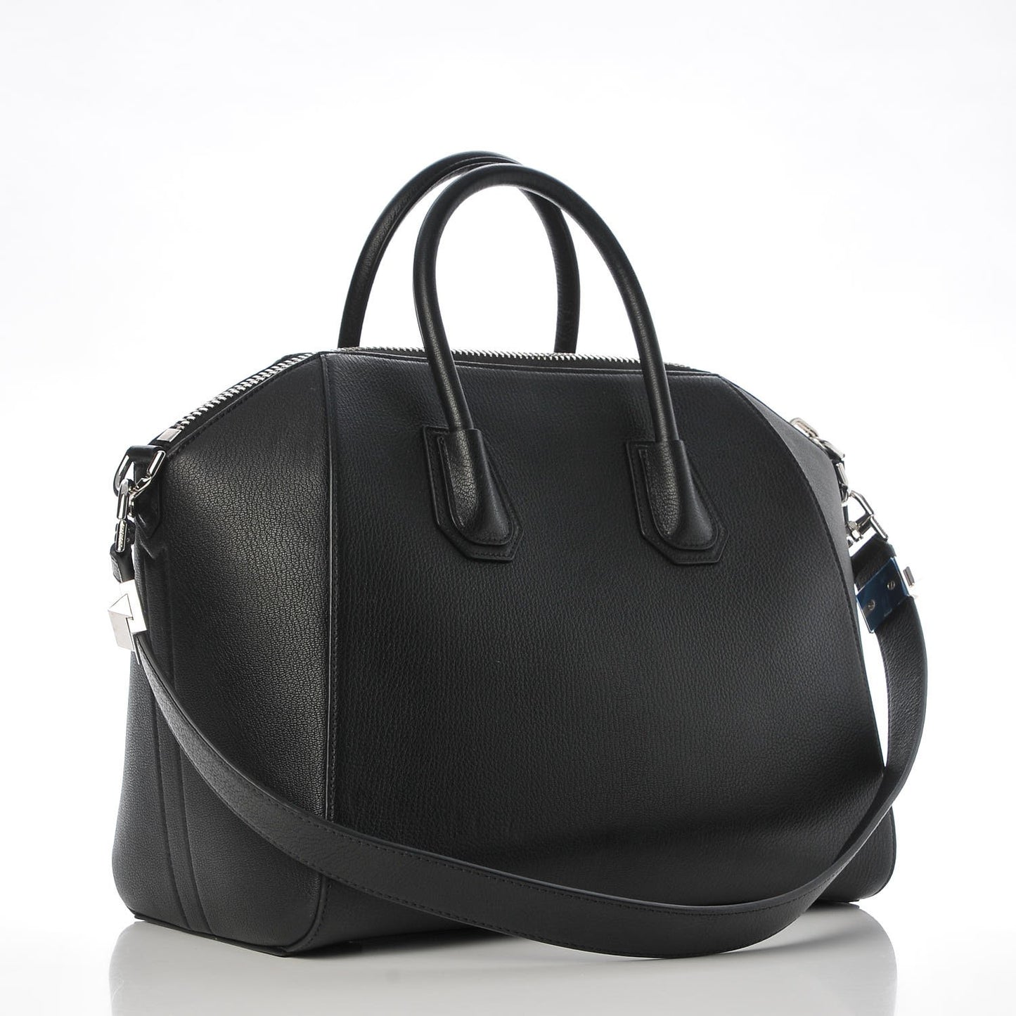 Sugar Goatskin Medium Antigona Black