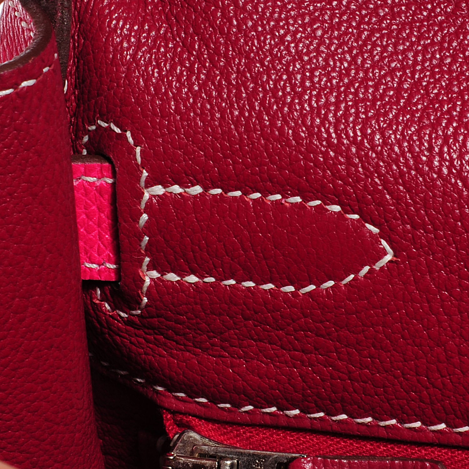 Hermes Epsom Kelly Retourne 35 Rose Tyrien Rubis 19 of 23
