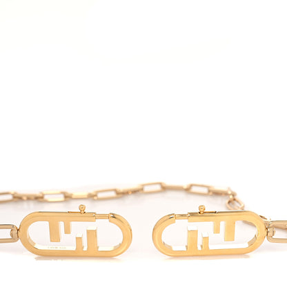 Fendi Metal O'Lock Strap You Gold 3 of 4