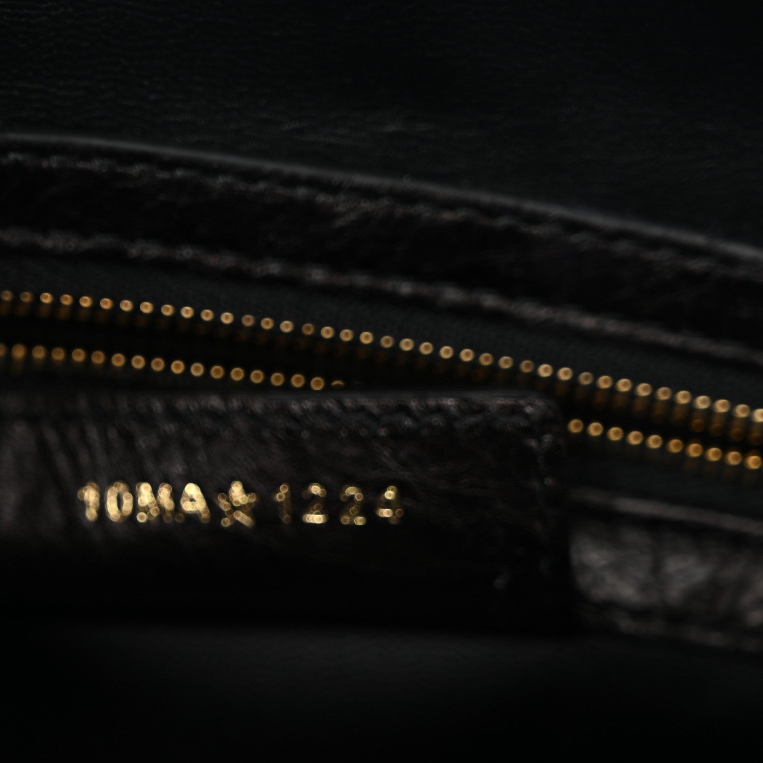Christian Dior Crinkled Calfskin Macrocannage Groove 20 Bag Black 7 of 10
