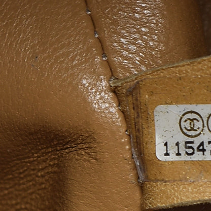 Chanel Caviar Quilted Medallion Tote Beige 7 of 14