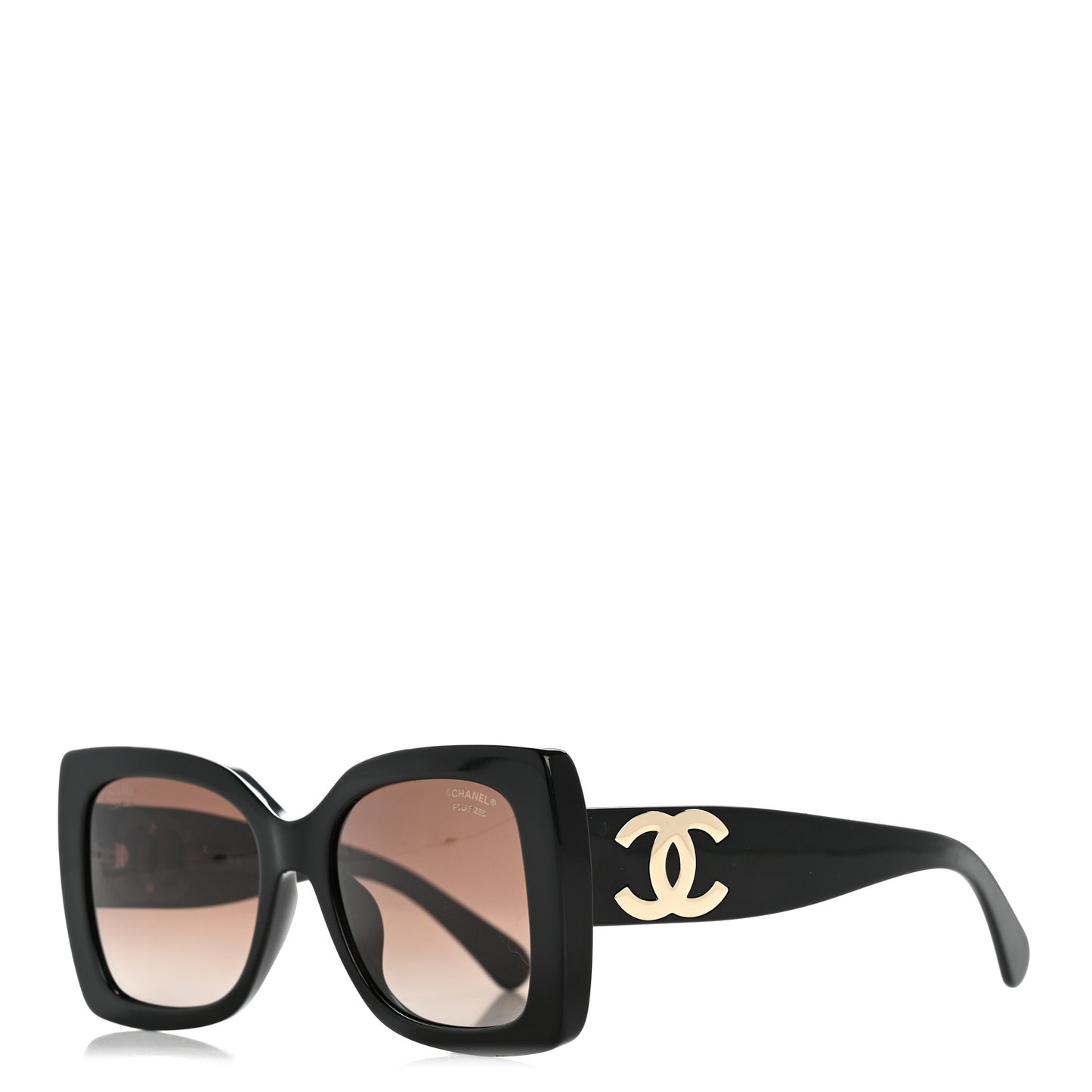 Square Polarized CC Sunglasses 5494-A Black