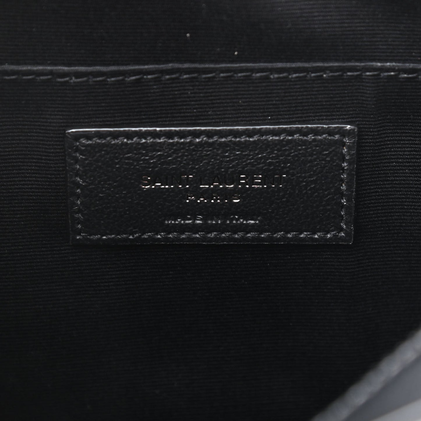 Calfskin Matelasse Monogram Lou Camera Bag Black
