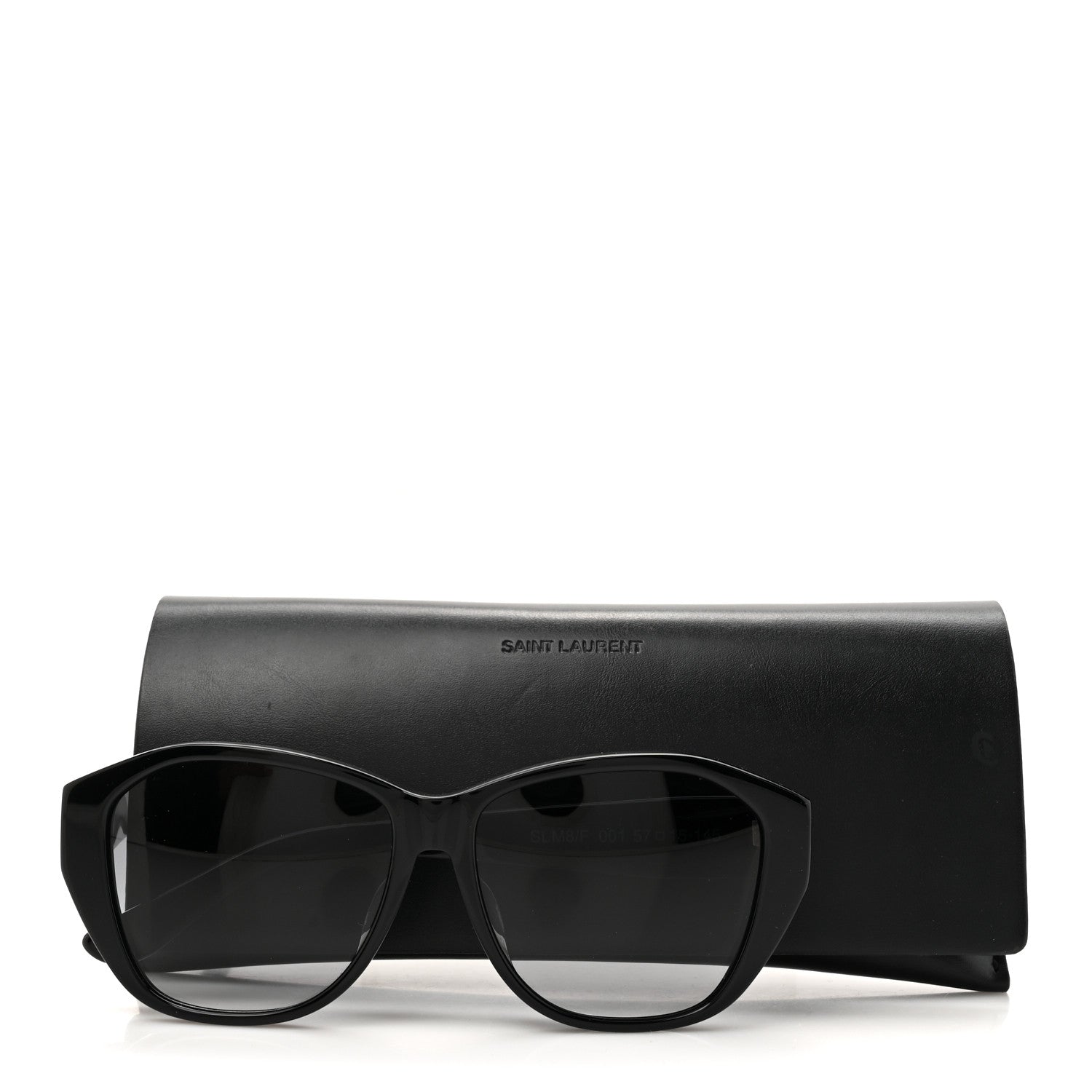Saint Laurent SLM8/F Sunglasses Black 7 of 7