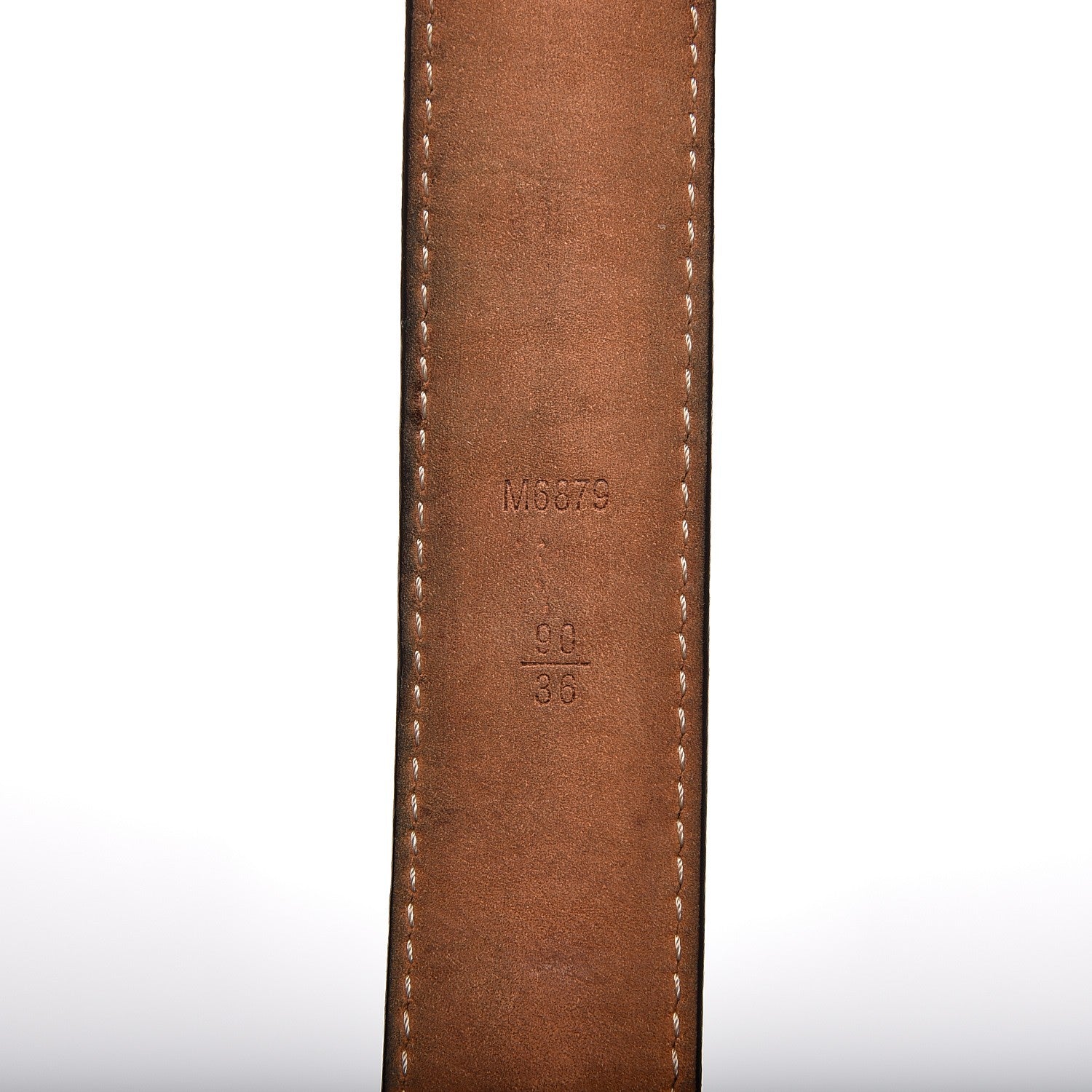 Louis Vuitton Monogram LV Frame Belt 90 36 5 of 8