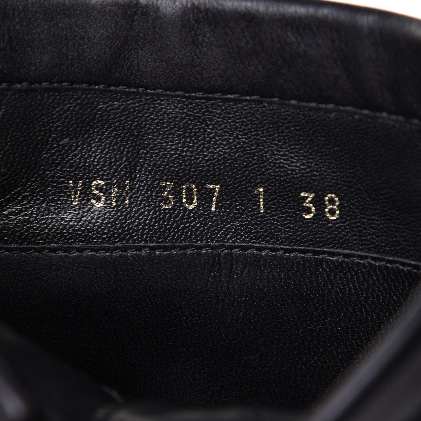 Calfskin Rockstud 30mm Biker Boots 38 Black