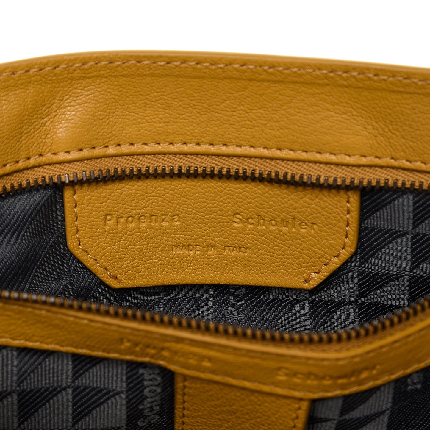 Lambskin Medium PS1 Satchel Mustard