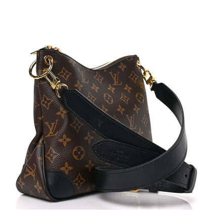 Louis Vuitton Monogram Odeon PM Black 3 of 8