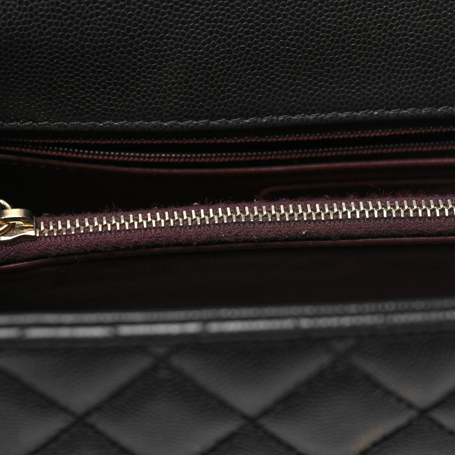 Chanel Caviar Quilted Small Coco Handle Flap Black 12 of 12