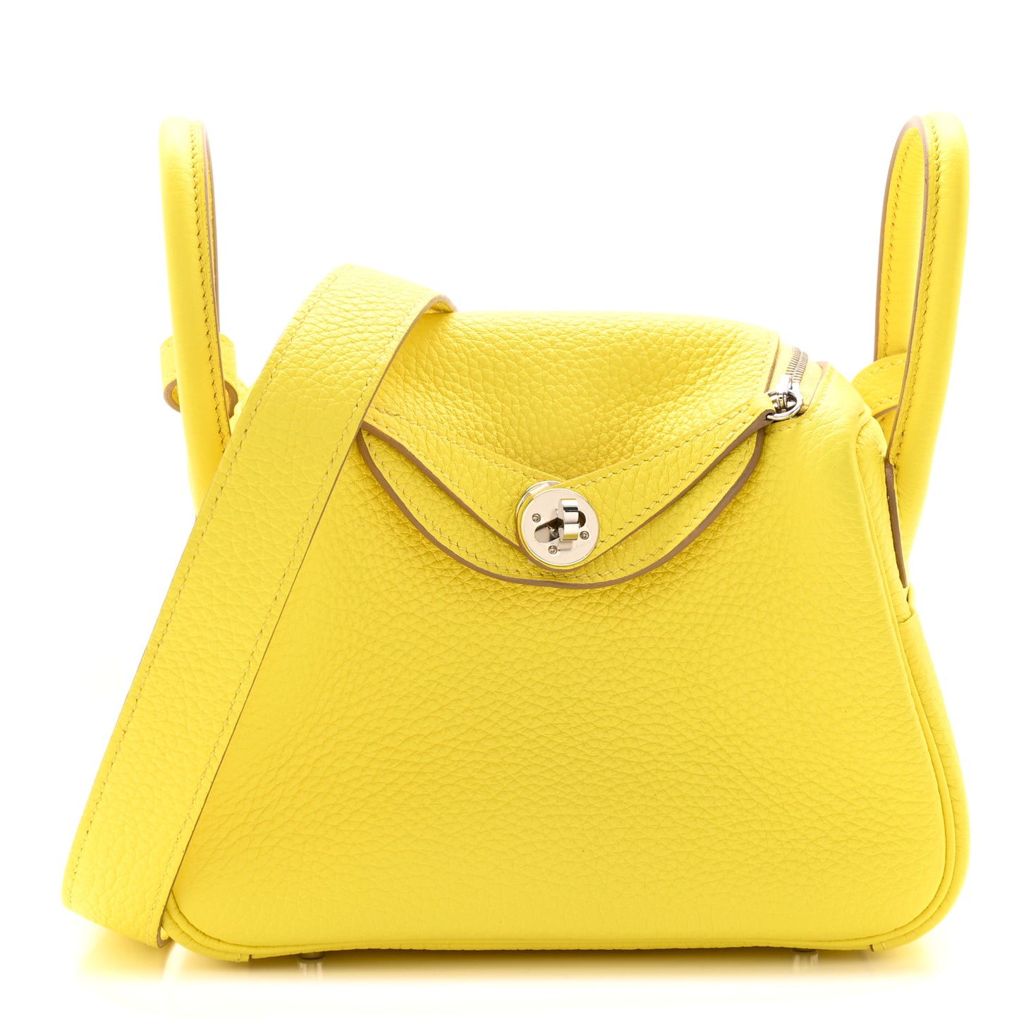Taurillon Clemence Mini Lindy 20 Lime