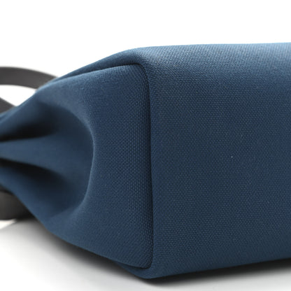 Hermes Military Toile Vache Hunter Herbag Zip PM 31 Deep Blue Indigo 10 of 18