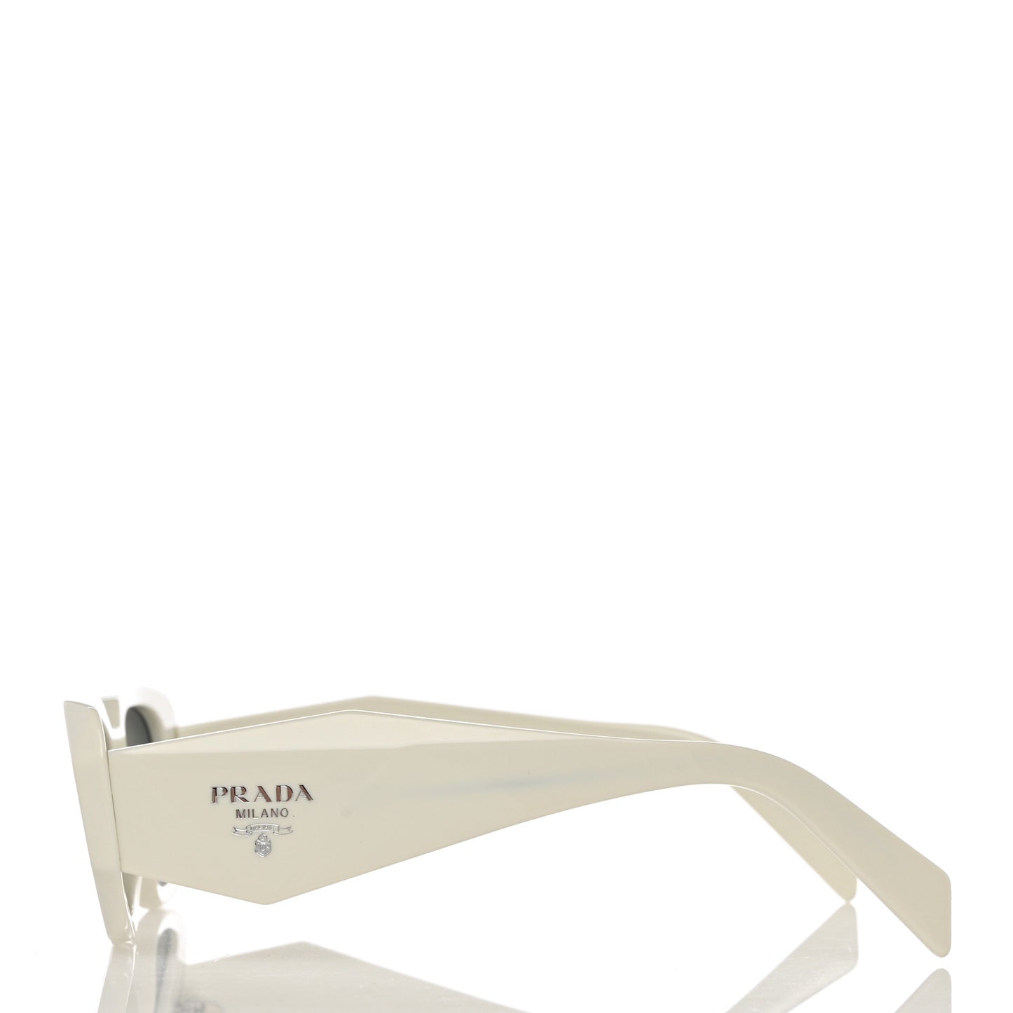 Acetate Symbole Sunglasses SPR 17W White