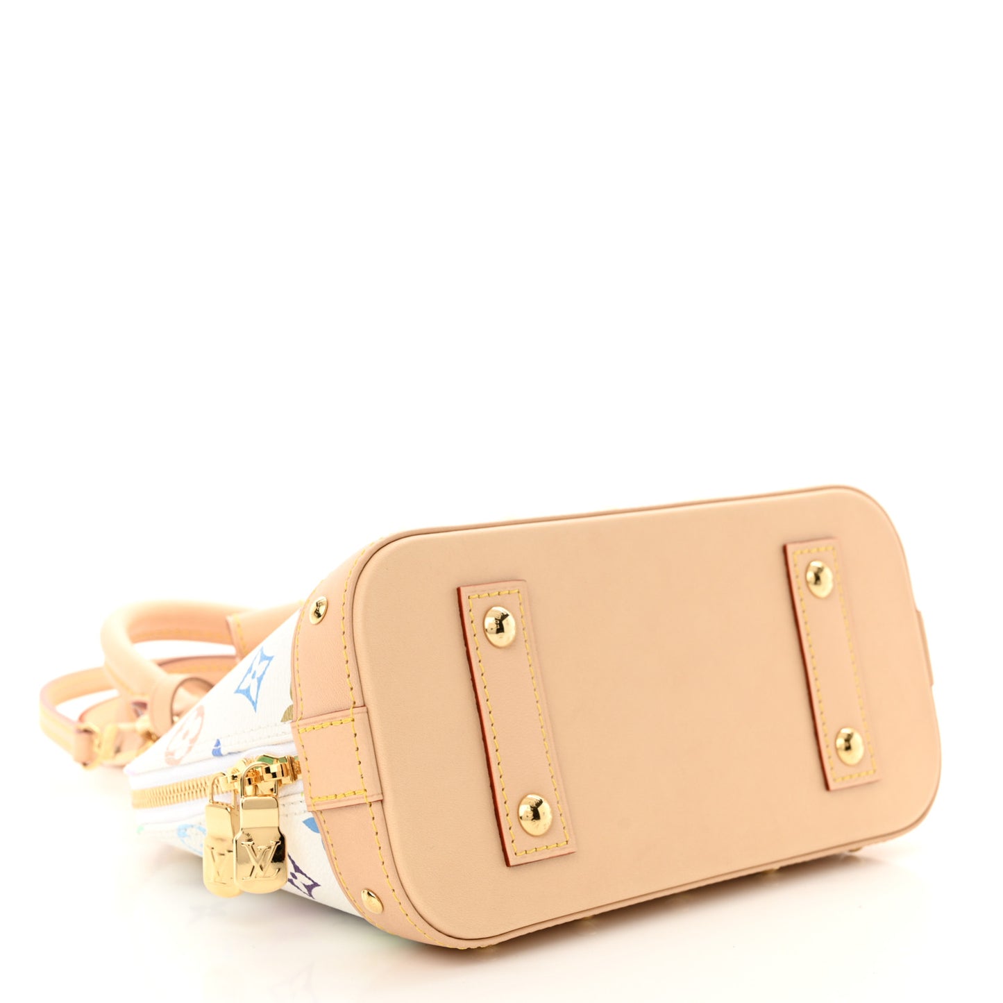 LV x TM Monogram Multicolor Alma BB White