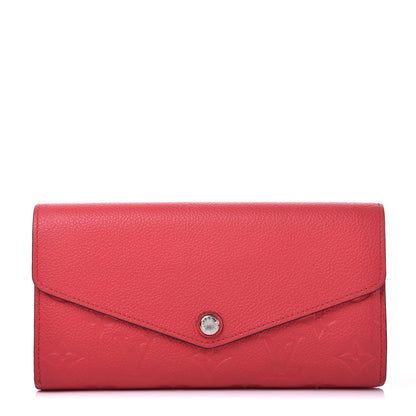 Louis Vuitton Empreinte Sarah Wallet NM Poppy 1 of 9