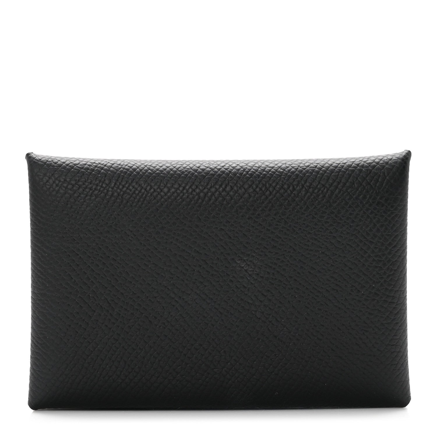 Hermes Epsom Calvi Card Case Black 1 of 6
