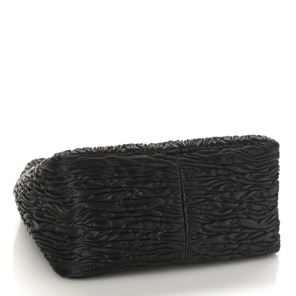 Givenchy Ruched Satin Mini G-Lock Hobo Black 4 of 8