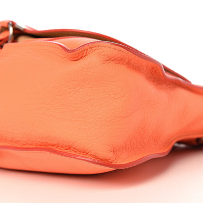 Chloe Calfskin Medium Marcie Satchel Orange Fizz 8 of 9