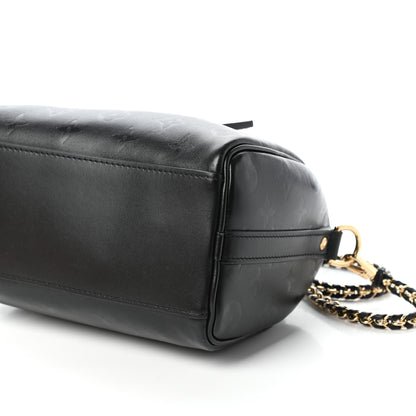 Louis Vuitton Monogram Ink Speedy BB Black 8 of 9