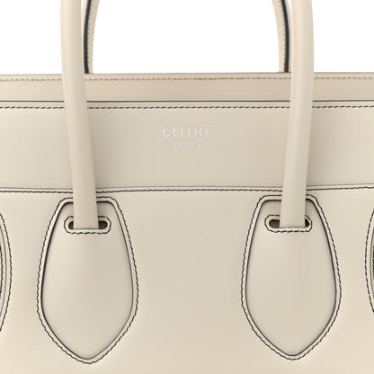 Celine Satin Calfskin Micro Debossed Luggage White 8 of 15