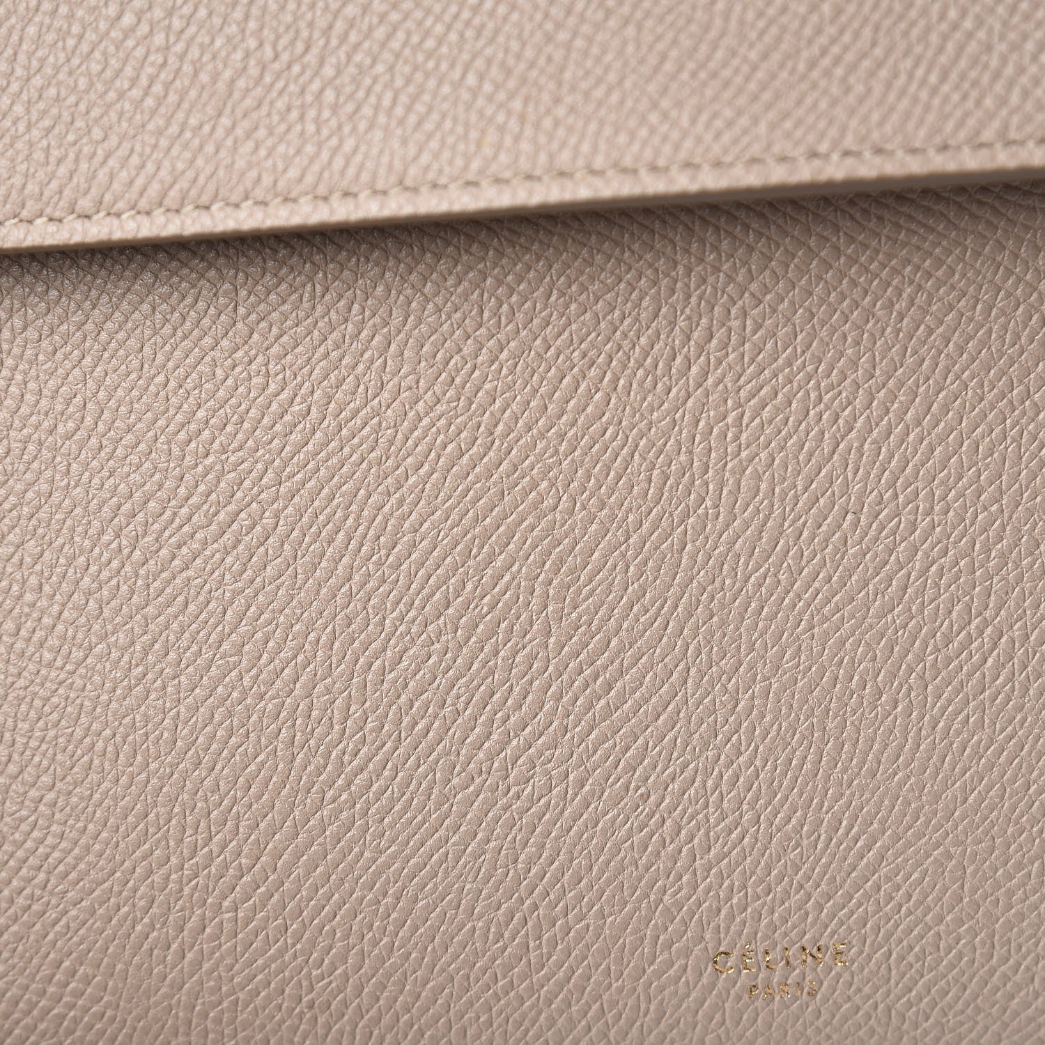 Celine Grained Calfskin Mini Belt Bag Light Taupe 14 of 24