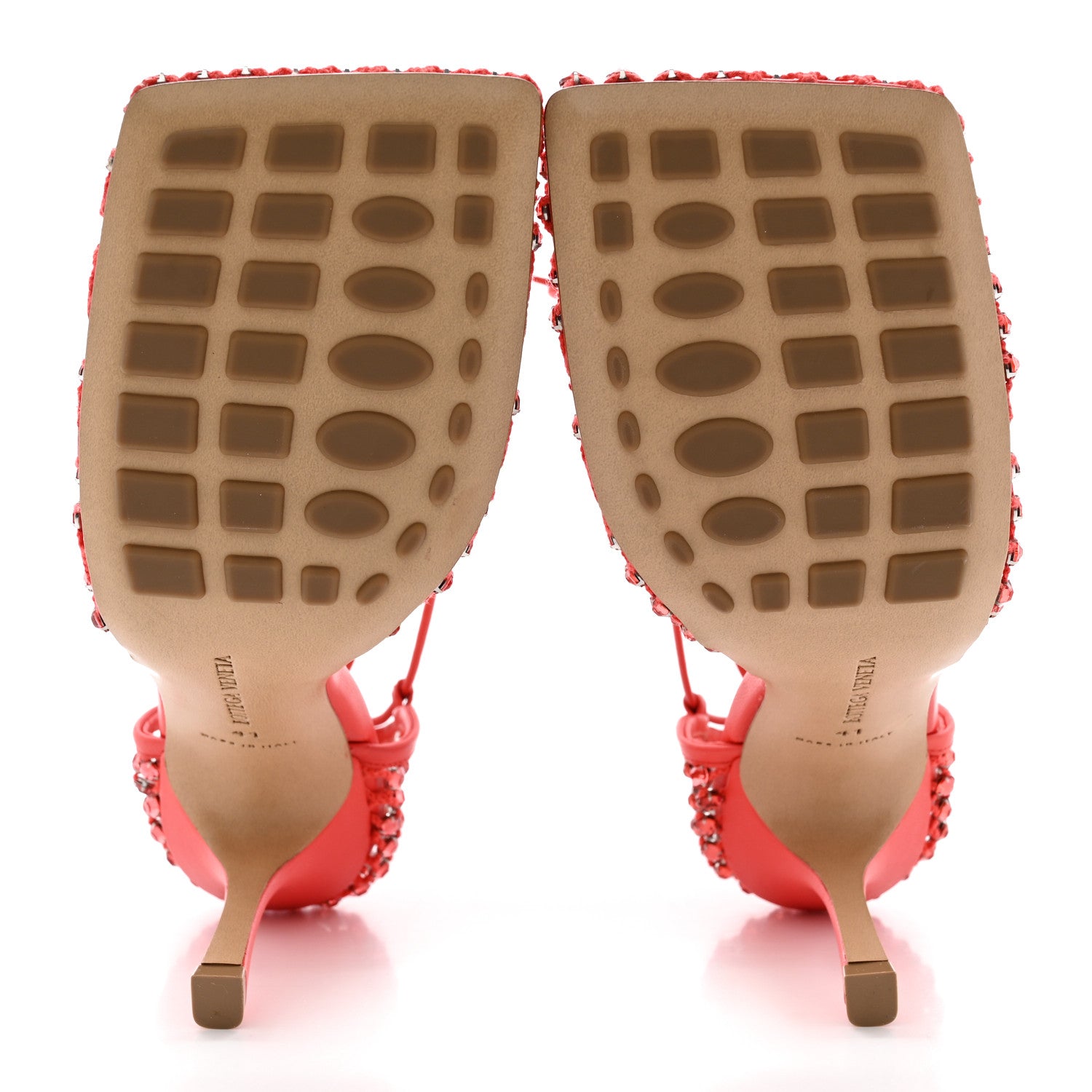 Bottega Veneta Mesh Nappa Crystal Embellished Sparkle Stretch Ankle Tie 90mm Sandals 41 Sunburst 5 of 12