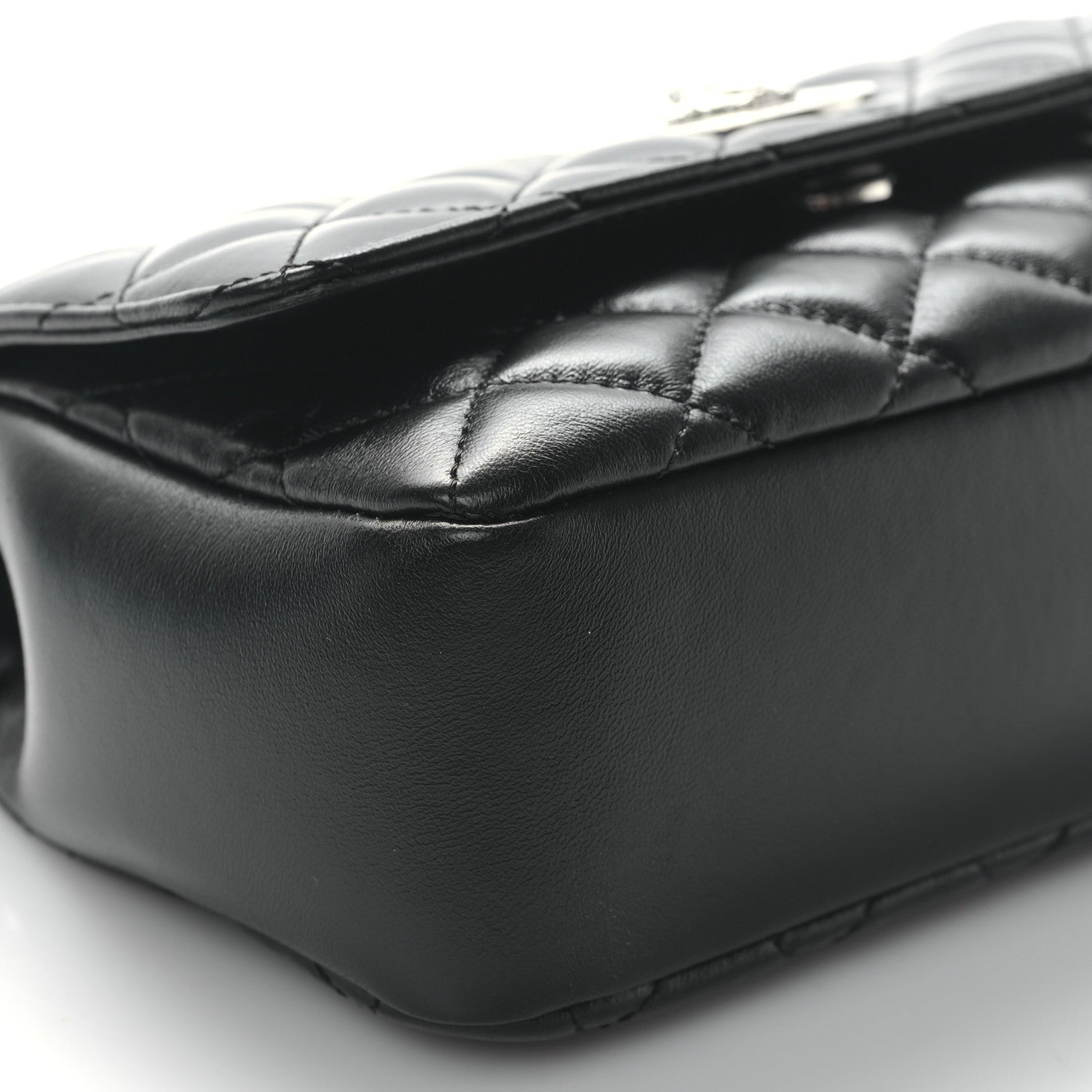 Versace Nappa Quilted Medusa Small Chain Shoulder Bag Black 7 of 8