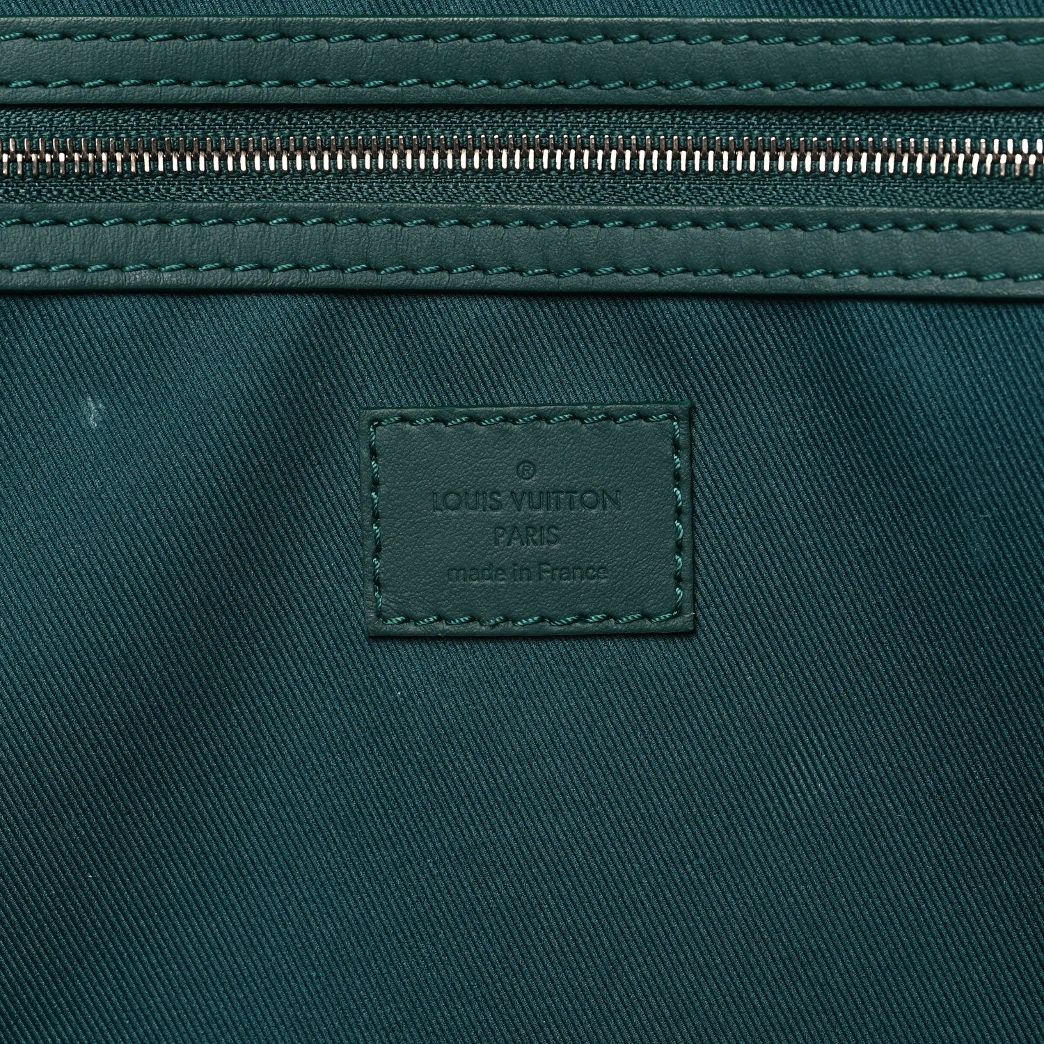 Louis Vuitton Monogram Heritage Keepall Bandouliere 50 Green 5 of 9