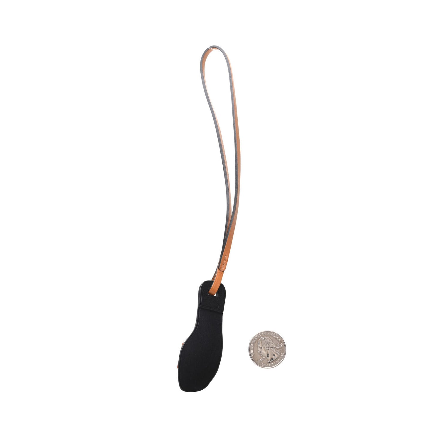 Epsom Butler Calfskin Hunter Oran Nano Bag Charm Gold