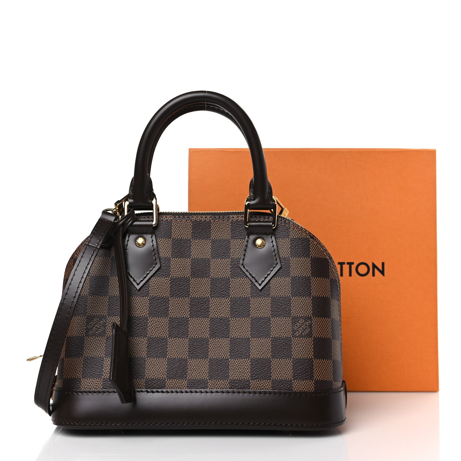 Louis Vuitton Damier Ebene Alma BB 9 of 9
