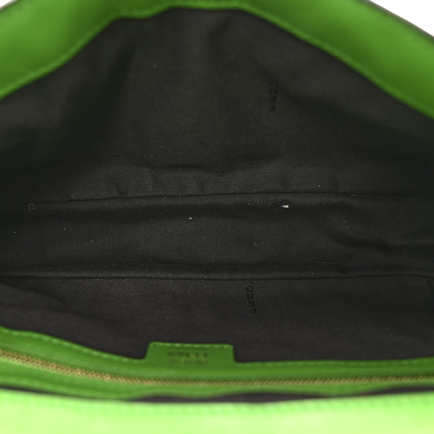 Nappa FF 1974 Embossed Baguette Tomatillo