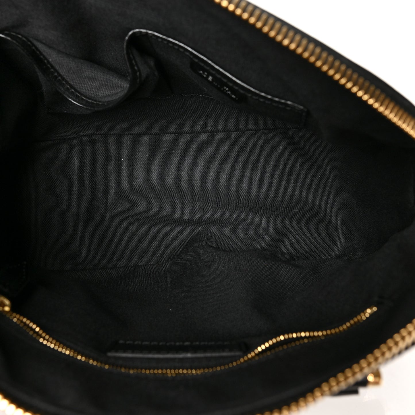 Bridle Calfskin House Check Small Orchard Bowling Bag Black