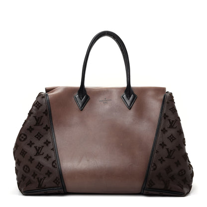 Louis Vuitton Cuir Orfevre Veau Cachemire Tote W GM Gris 1 of 11