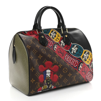 Louis Vuitton Monogram Kabuki Speedy 30 3 of 9