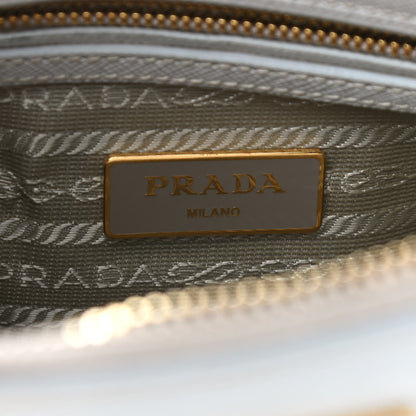 Prada Saffiano Lux Small Promenade Tote Talco 6 of 10