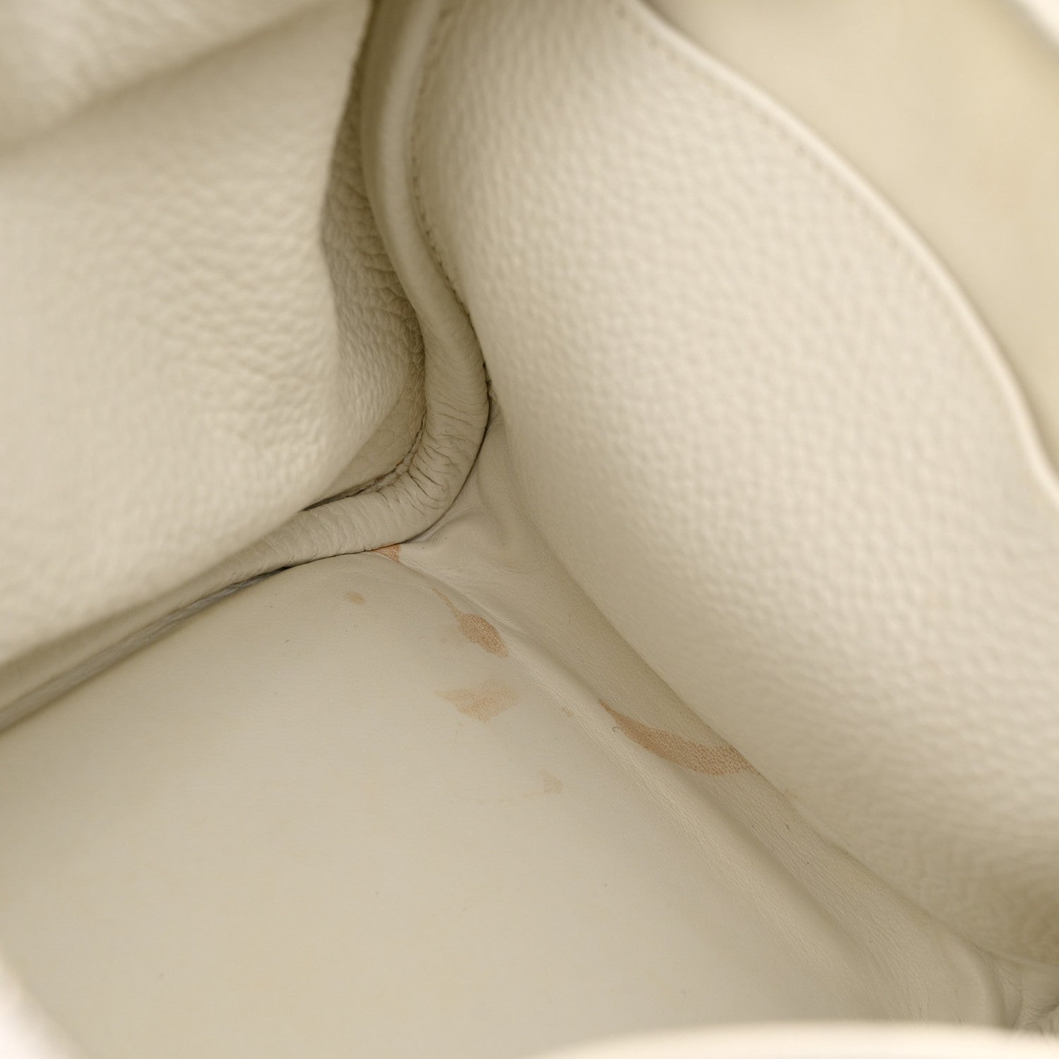 Hermes Taurillon Clemence Lindy 30 White 11 of 13