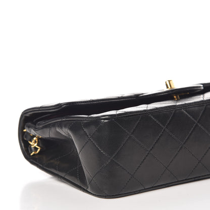 Chanel Lambskin Quilted Small Double Flap Black 5 of 10