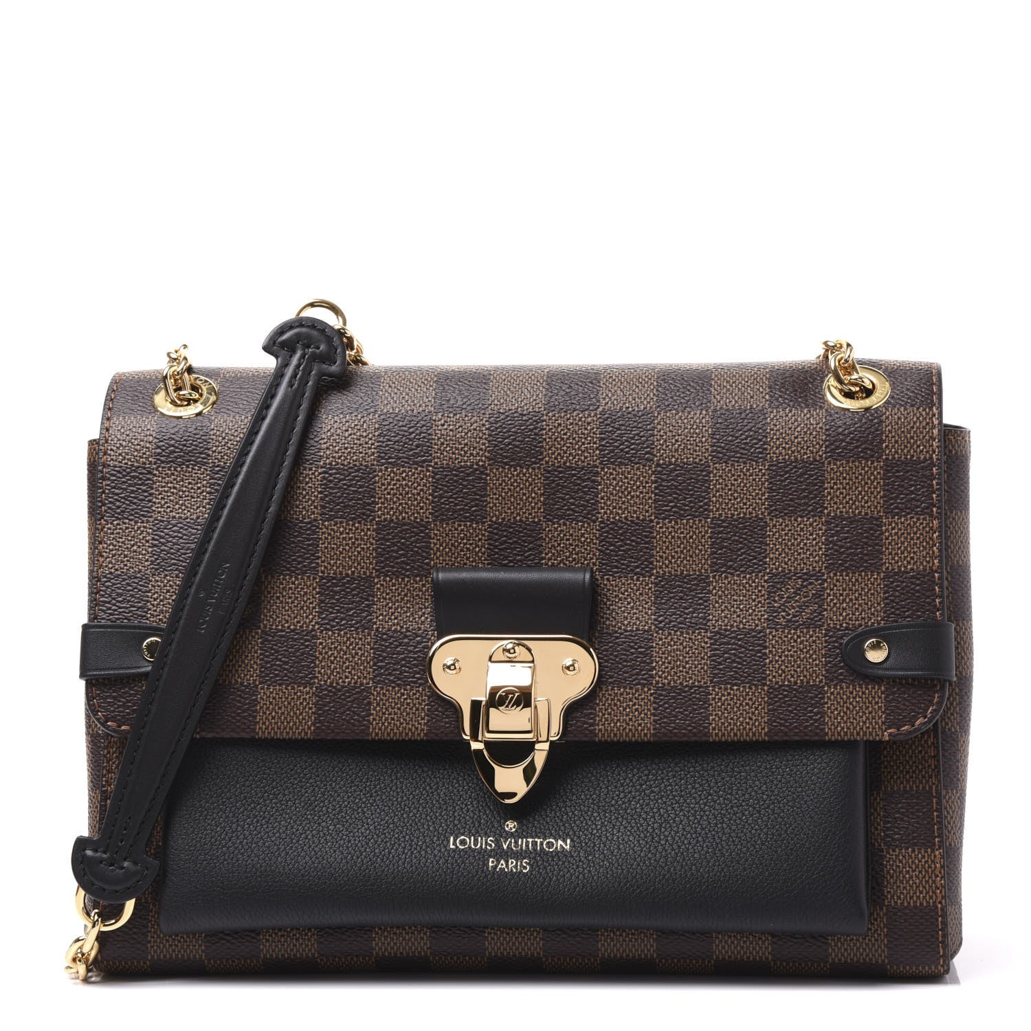 Louis Vuitton Damier Ebene Vavin PM Black 1 of 9