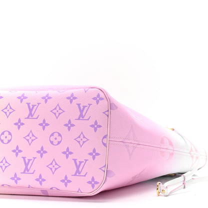 Louis Vuitton Monogram Giant Spring In The City Neverfull MM Sunrise Pastel 9 of 9