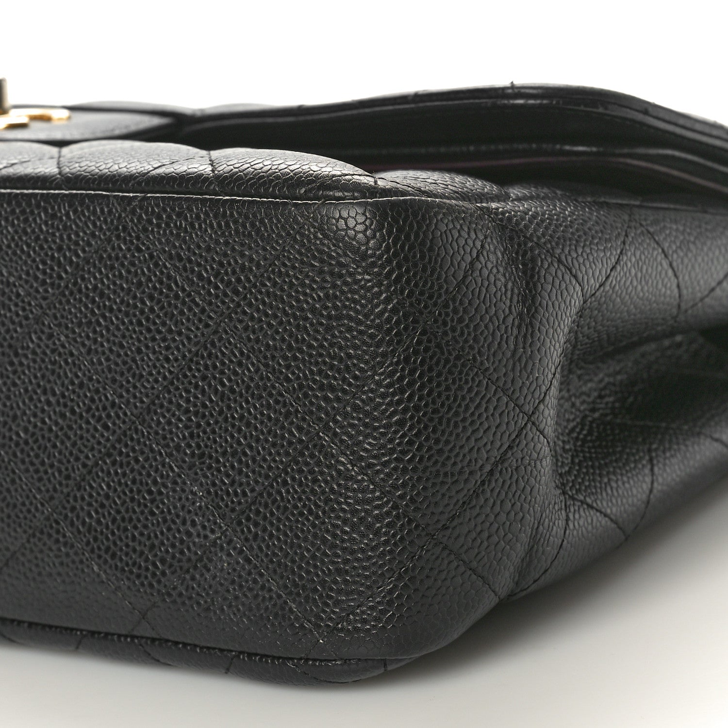 Chanel Caviar Quilted Jumbo Double Flap Black 10 of 10