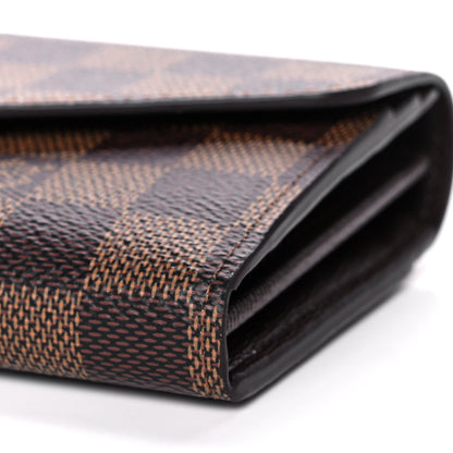 Louis Vuitton Damier Ebene Sarah Wallet NM 9 of 11