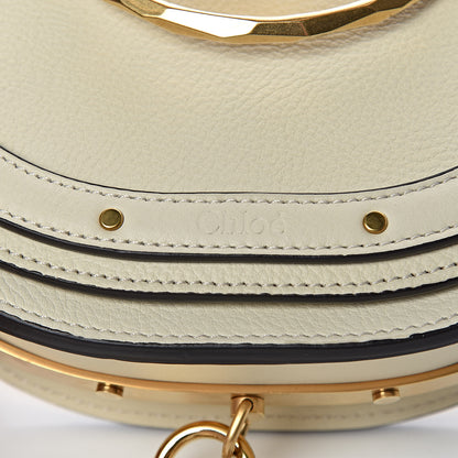 Chloe Calfskin Small Nile Bracelet Minaudiere Bag Off White 9 of 11