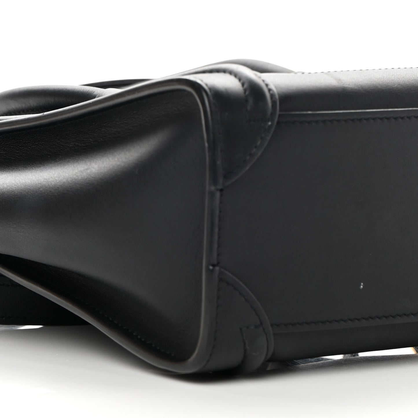 Smooth Calfskin Nano Luggage Black