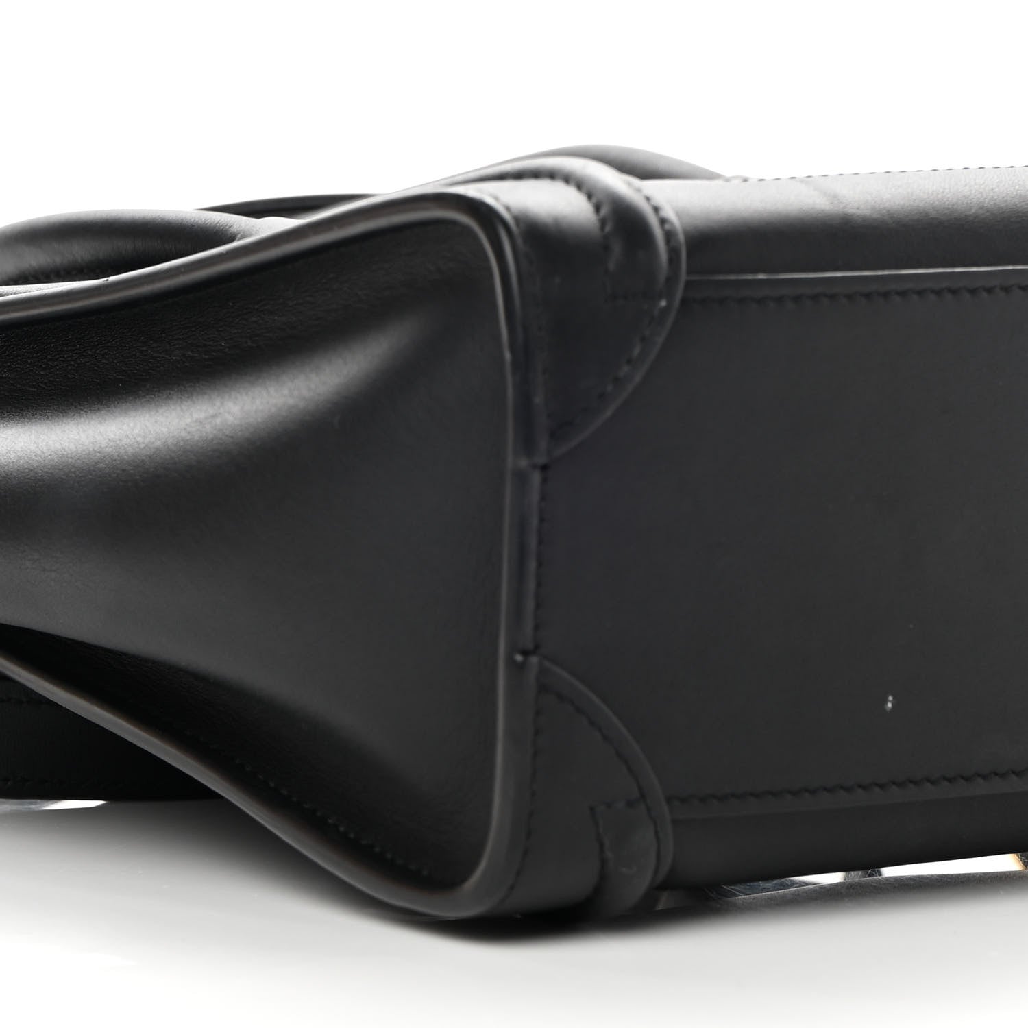 Celine Smooth Calfskin Nano Luggage Black 9 of 14