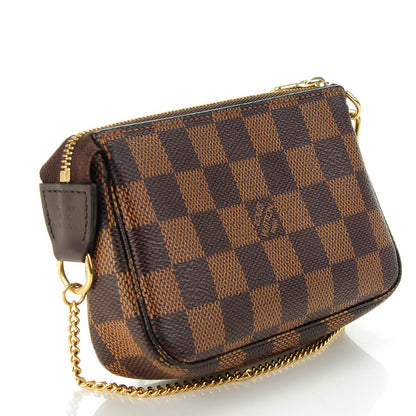 Louis Vuitton Damier Ebene Mini Pochette Accessories 3 of 7